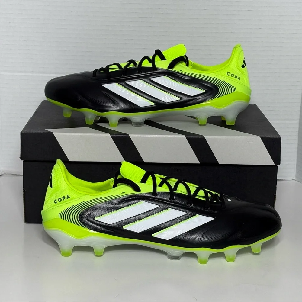 Men’s Adidas Copa Pure 3 Elite FG Leather Soccer Boots Cleats JH6304 size 9 10.5